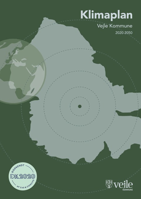 Klimaplan forside med DK2020 logo